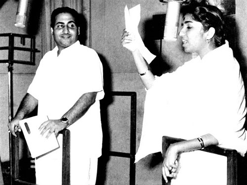 madan mohan and rafi 