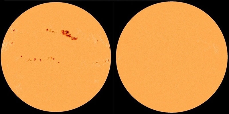  sun and sunspots